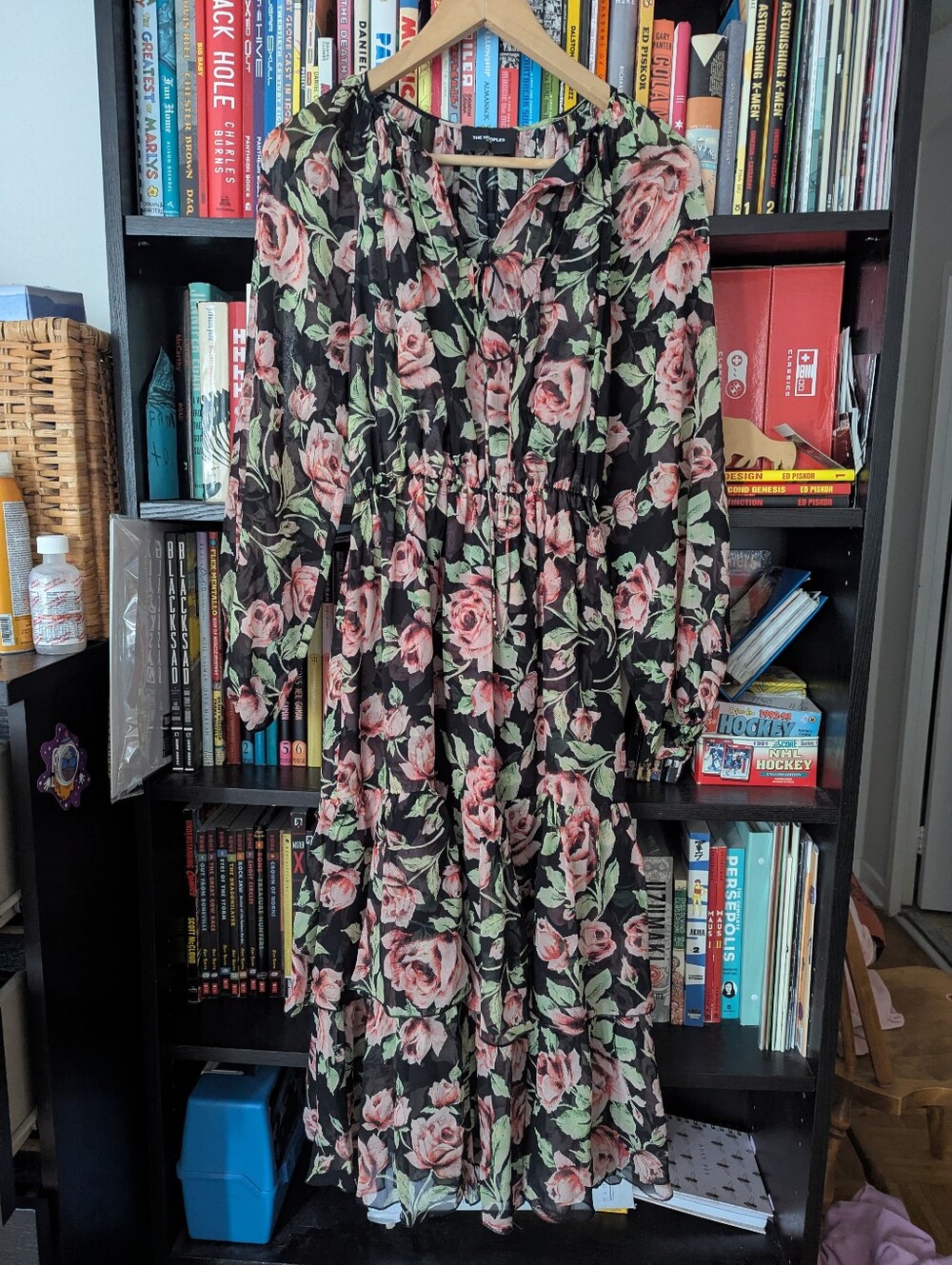 Kooples Silk Floral Maxi Dress 1